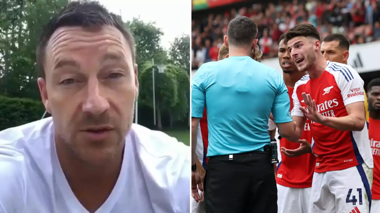 John Terry holds nothing back with three-word response to Declan Rice on Instagram over red card controversy