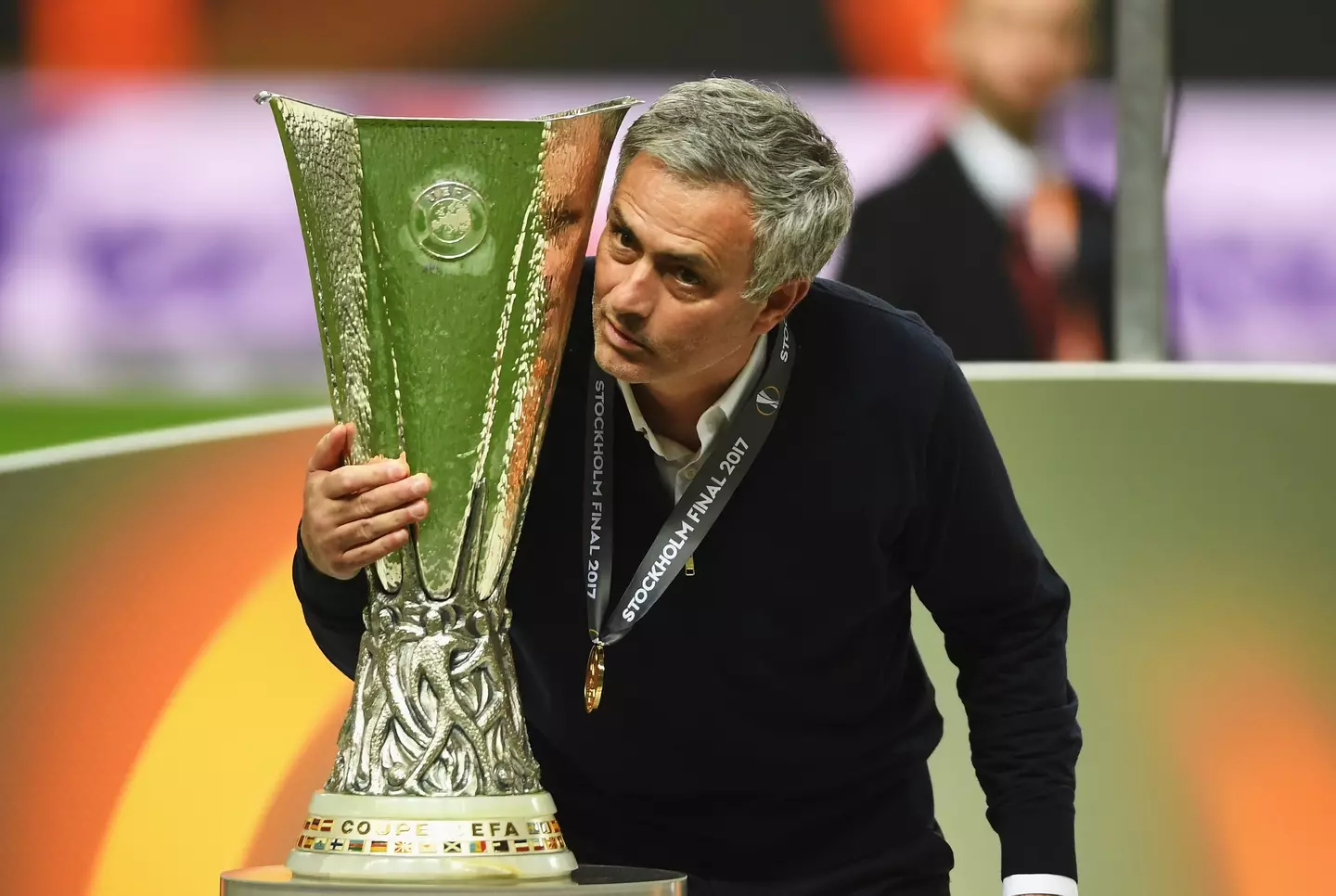 Jose Mourinho won the Europa League with Manchester United. Image: Getty