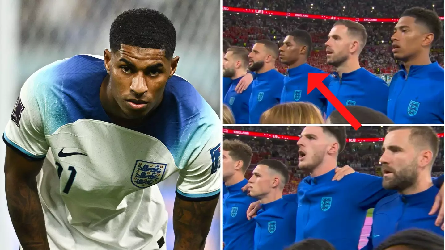 'Too famous?' - Marcus Rashford slammed by conservative commentator for not singing national anthem ahead of England vs Wales