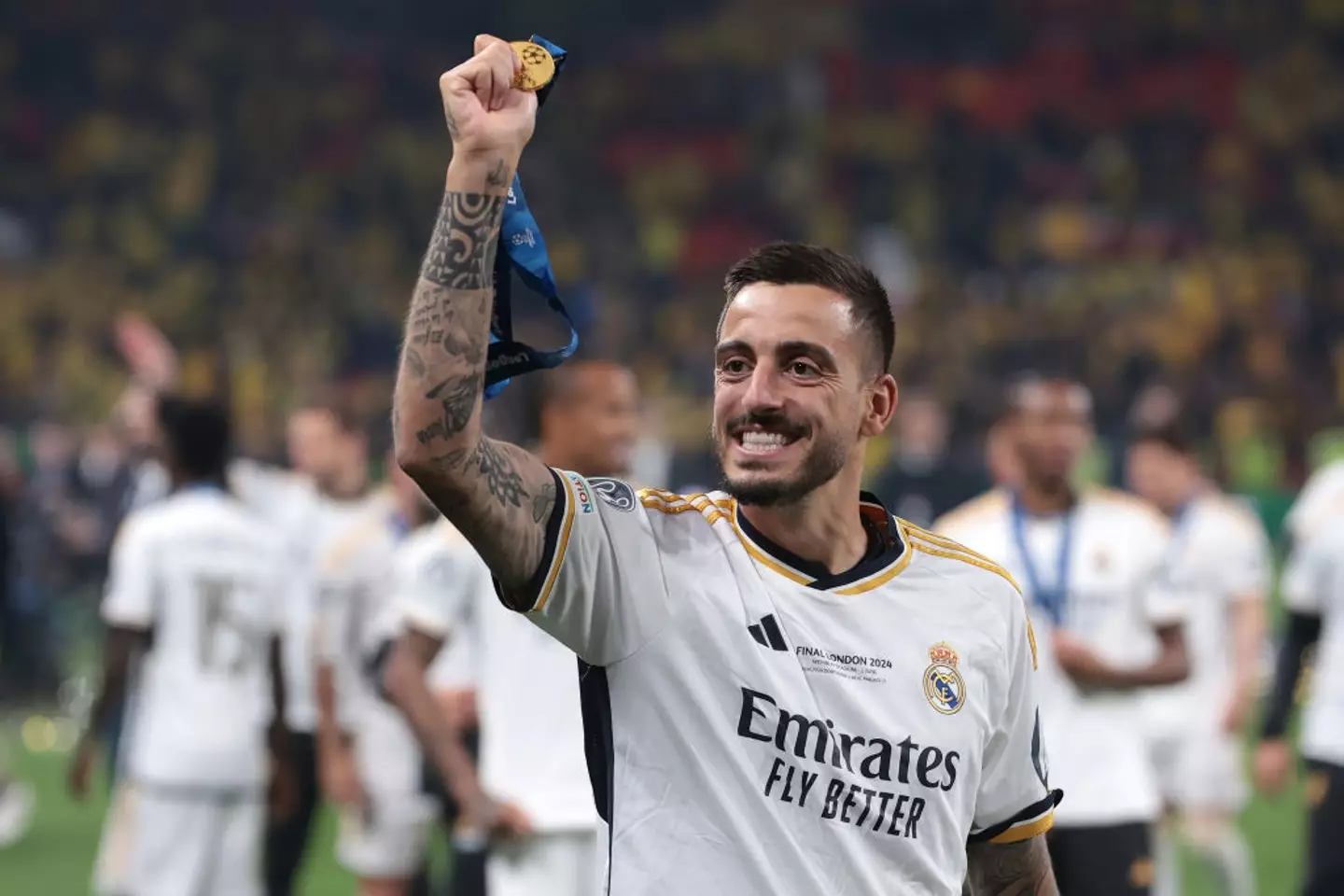 Joselu left Real Madrid in the summer of 2024 (Credit:Getty)