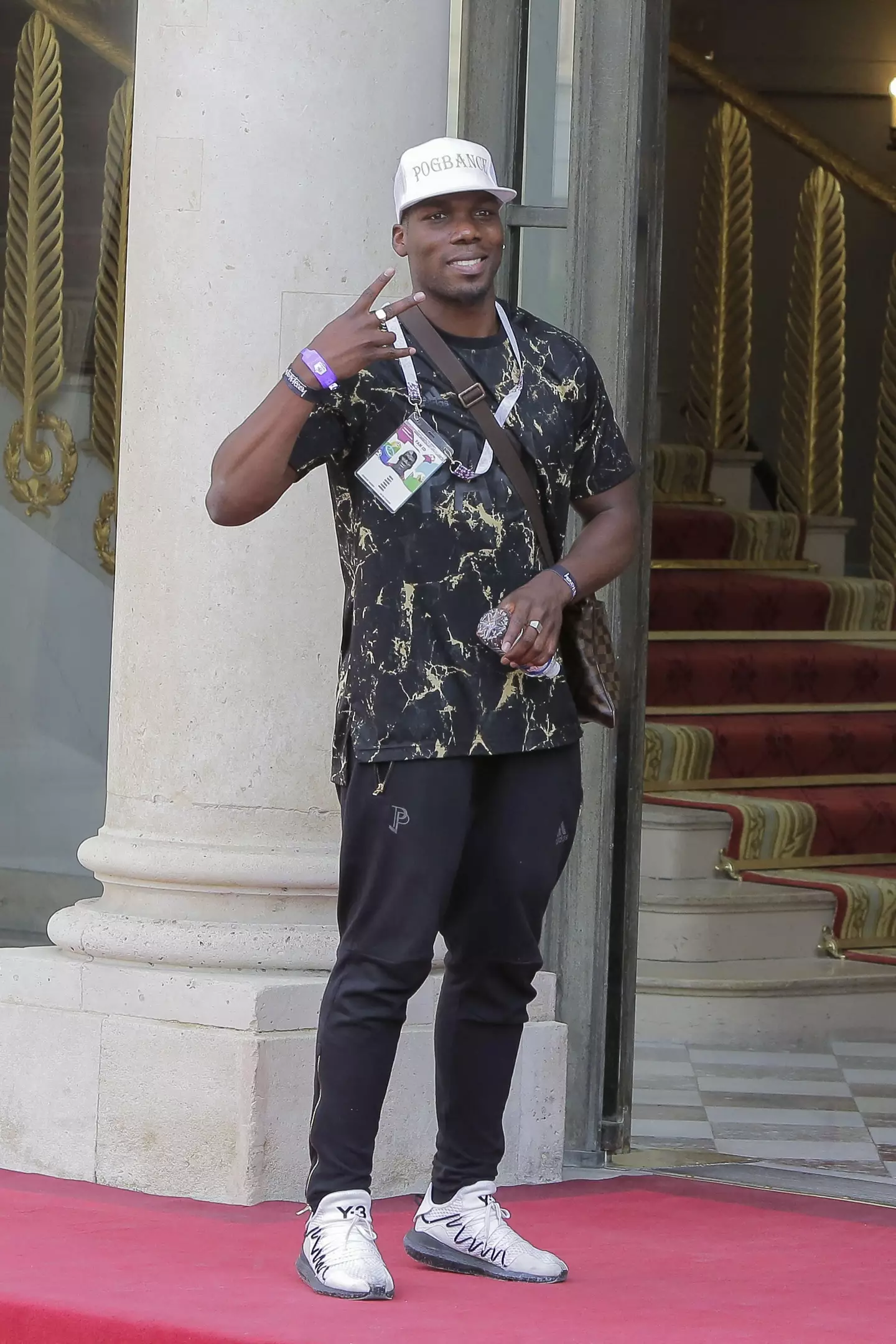 Mathias Pogba (pictured) is accused of being part of gang attempting to blackmail his brother, Paul Pogba (Image: Alamy)