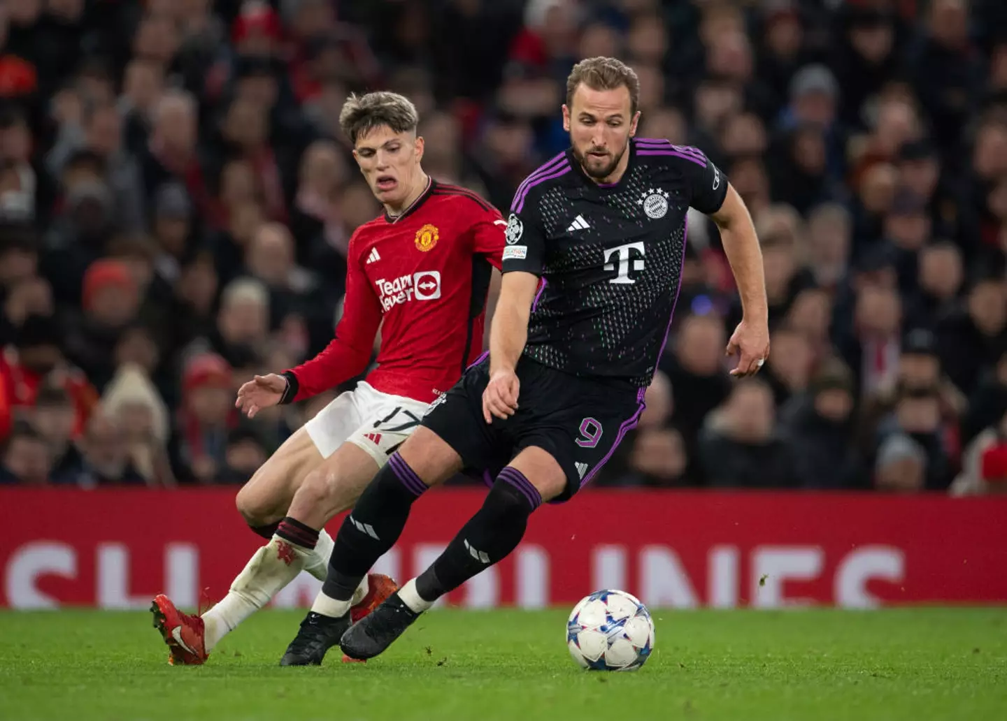 Kane vs Man United- Getty