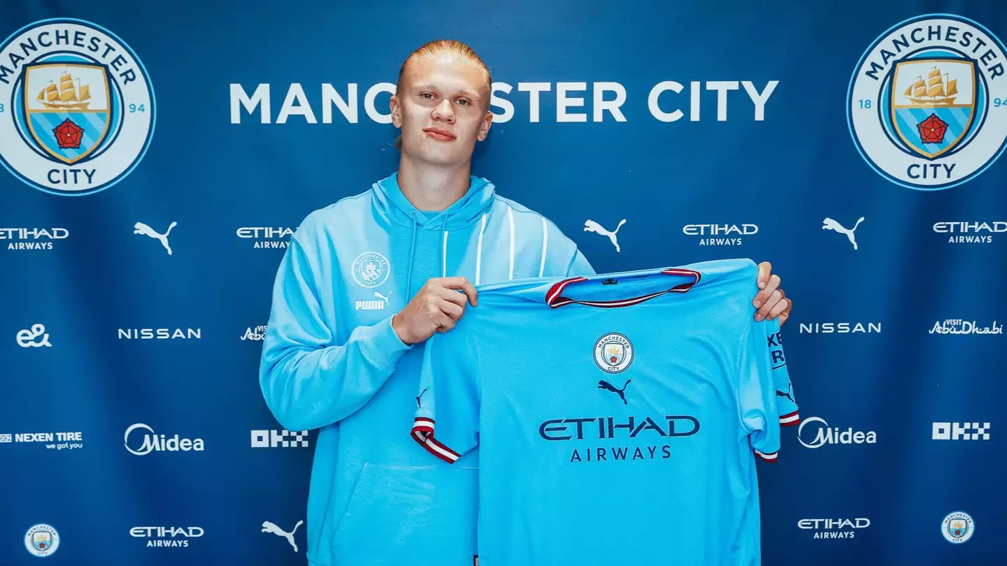Manchester City have completed the signing of Erling Haaland from Borussia Dortmund (Image: Manchester City / mancity.com)