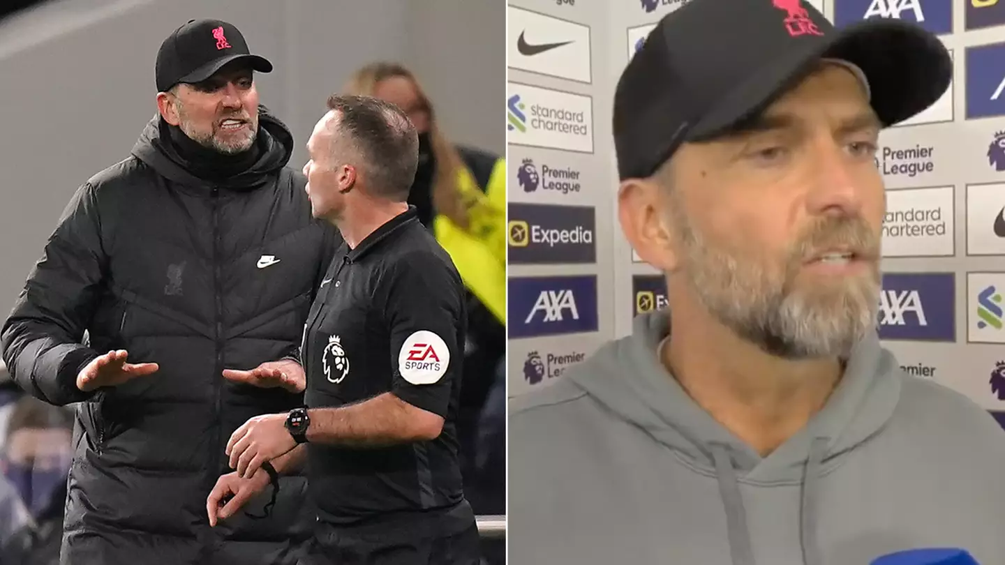 The FA reveal what referee Paul Tierney said to Jurgen Klopp on touchline