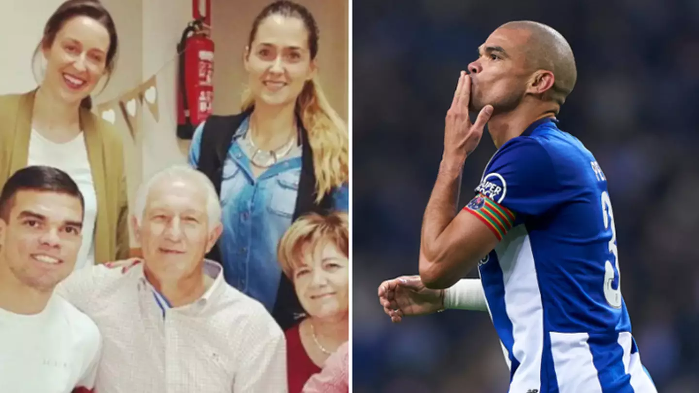 Porto defender Pepe slept in his mother's bed until he was 17