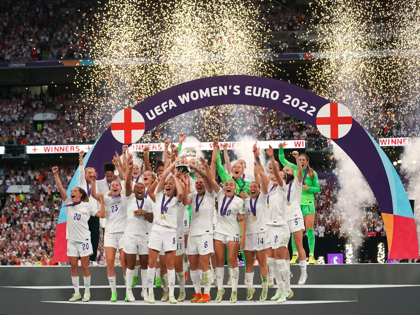 England women made history. Image: Alamy