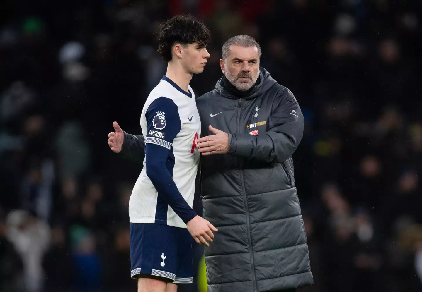 Postecoglou is a big fan of Gray. Image credit: Getty