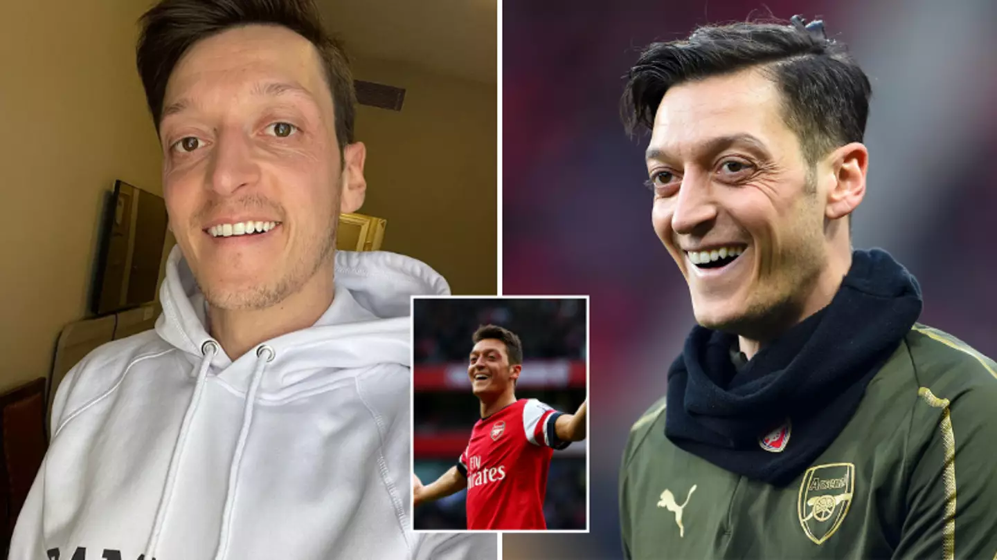 Mesut Ozil makes promise to Tottenham fans if they avoid defeat to Man City and help Arsenal's title bid