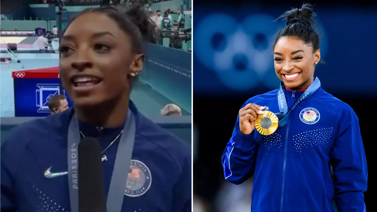 Simone Biles demands reporters stop asking Olympic medal winners one specific question and it's going viral