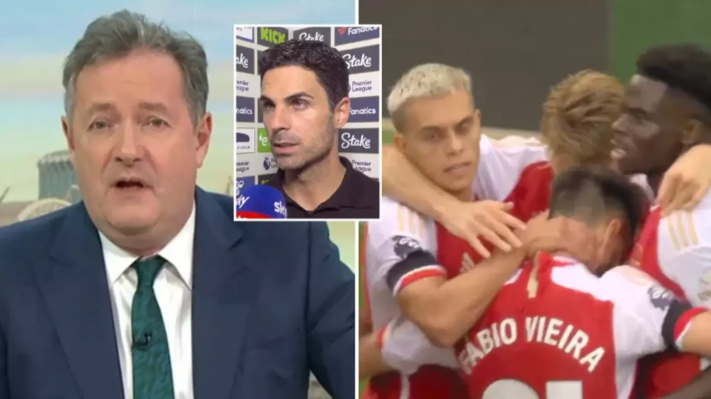 Piers Morgan blasts Mikel Arteta for 'humiliating' Arsenal star ahead of Everton win