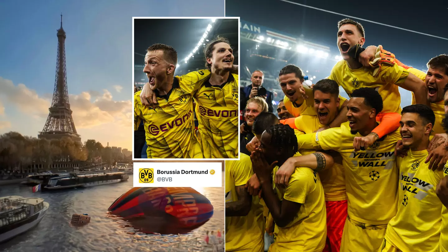 Dortmund's official account aims second brutal dig at PSG with savage four-word post on social media