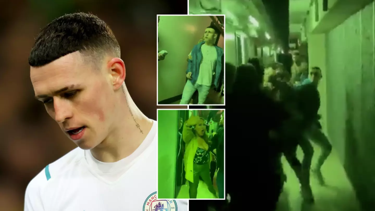 Manchester City Release Statement After Phil Foden And His Mum Caught Up In Violent Brawl At Boxing Event