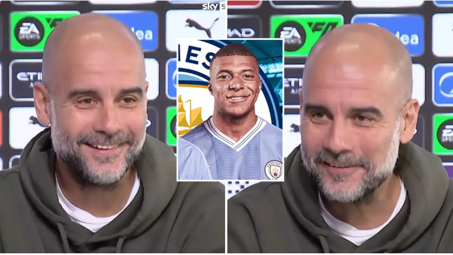 Pep Guardiola breaks silence on Kylian Mbappe transfer rumours as 'talks held' with Man City