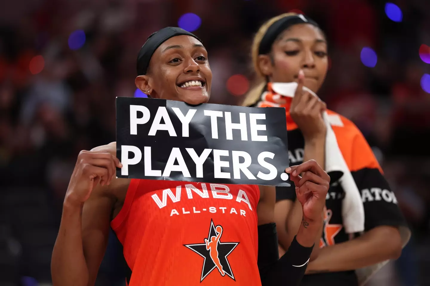 WNBA star Brittney Sykes. Image: Steph Chambers / Staff via Getty
