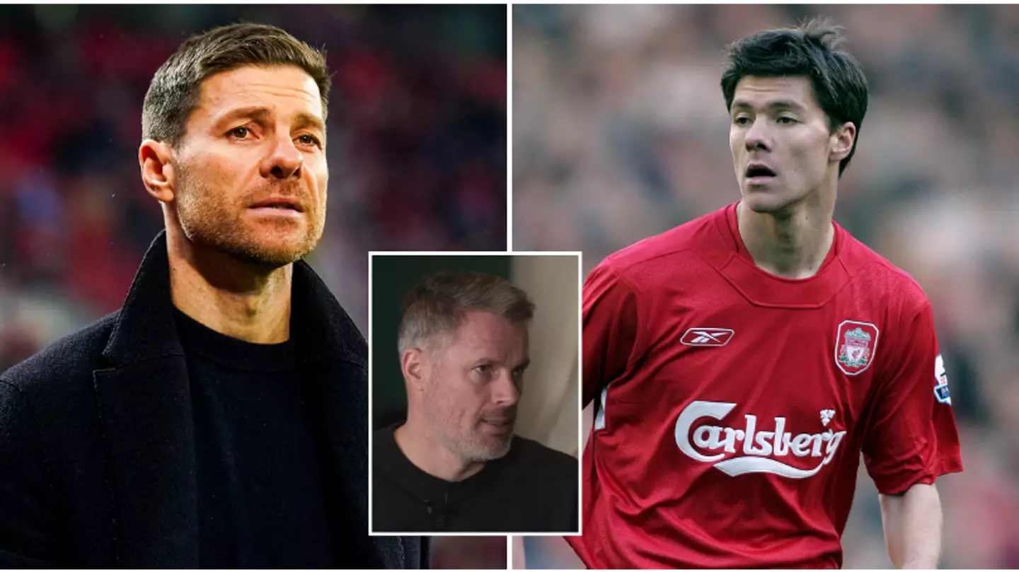 What Xabi Alonso did at 22 to anger Jamie Carragher proves he's perfect choice for next Liverpool manager