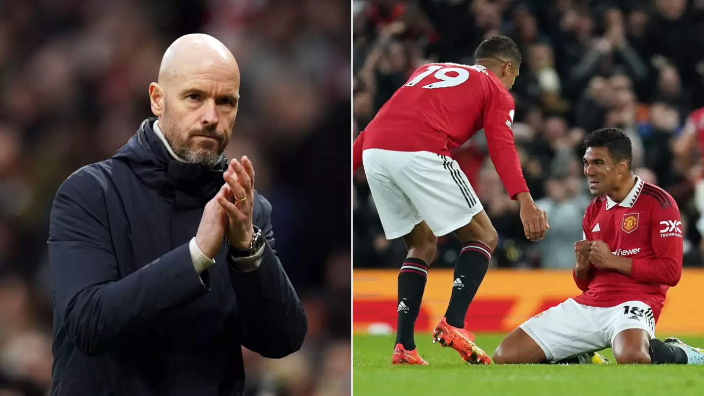 "I was saying..." - Varane reveals what he's privately told Casemiro about Man Utd boss Ten Hag