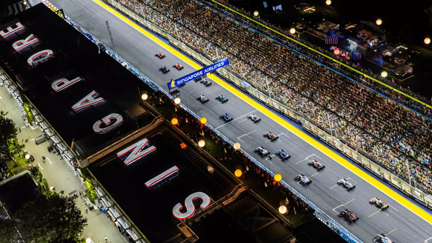 The Singapore GP takes place on October 5 (Image: Getty)