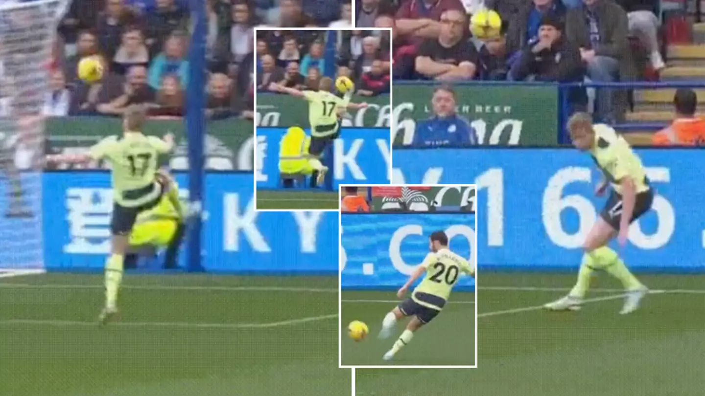 Kevin De Bruyne's acrobatic, sensational reverse pass to Bernardo Silva needs explaining