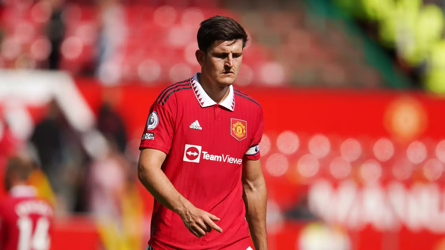 Maguire didn't start in either of United's wins against Liverpool or Southampton this season. (Image