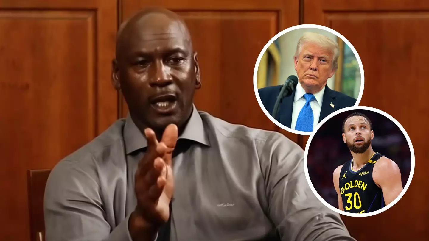 Michael Jordan made his feelings clear on Donald Trump's decision to 'ban' Steph Curry from the White House