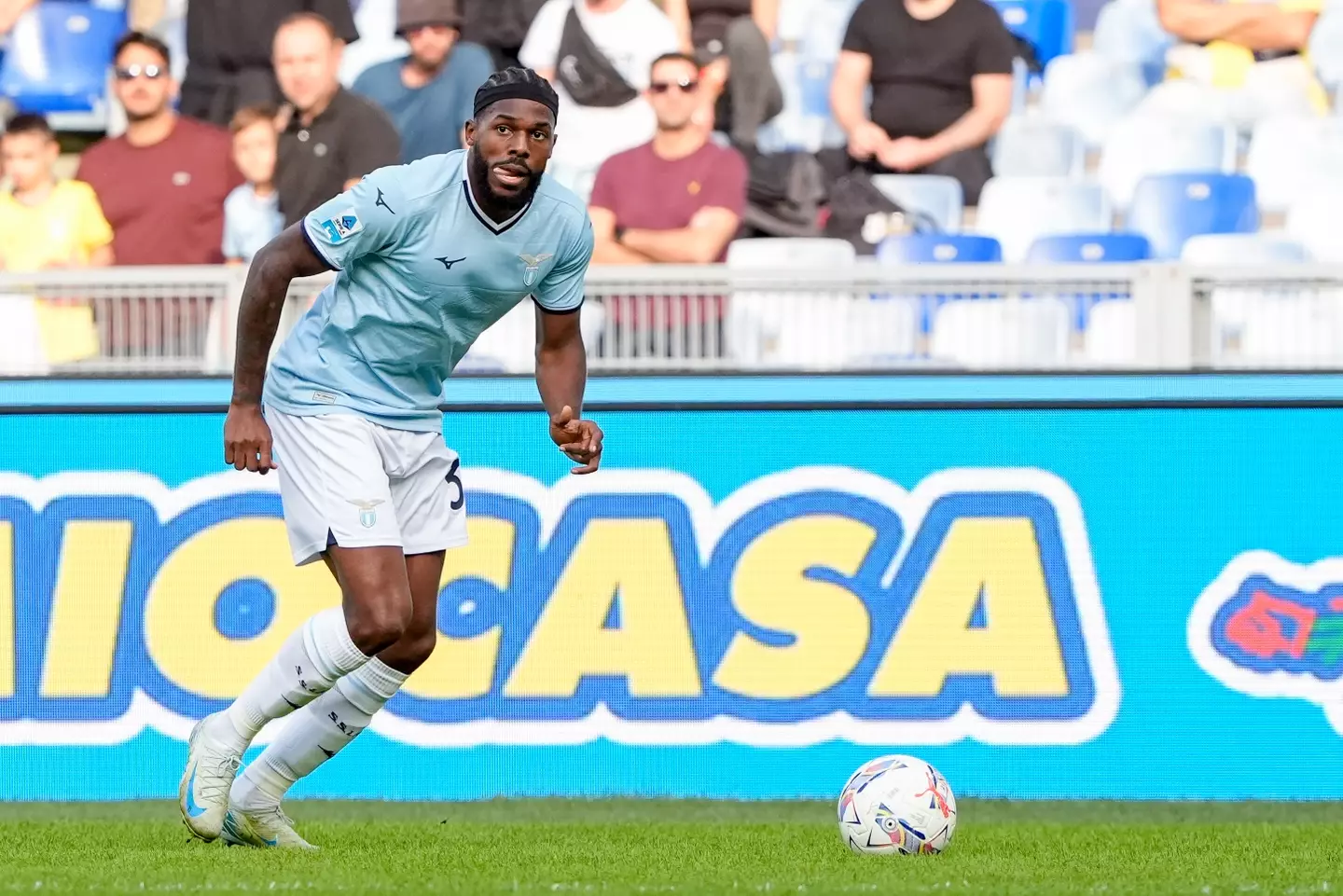 Nuno Tavares in action for Lazio. Image: Getty