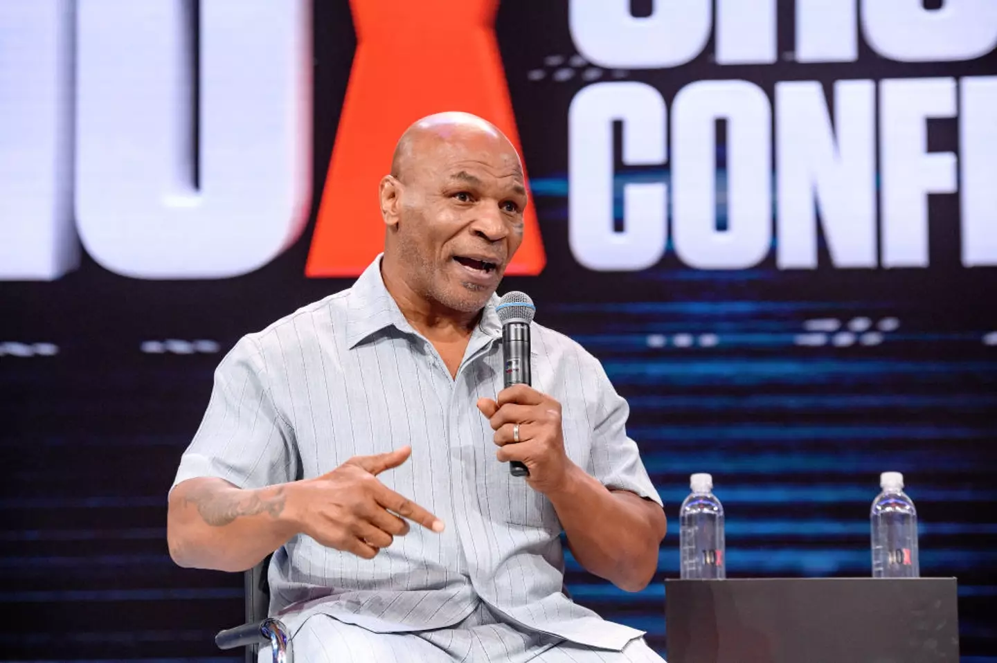 Mike Tyson is preparing to face Jake Paul (Image: Getty)