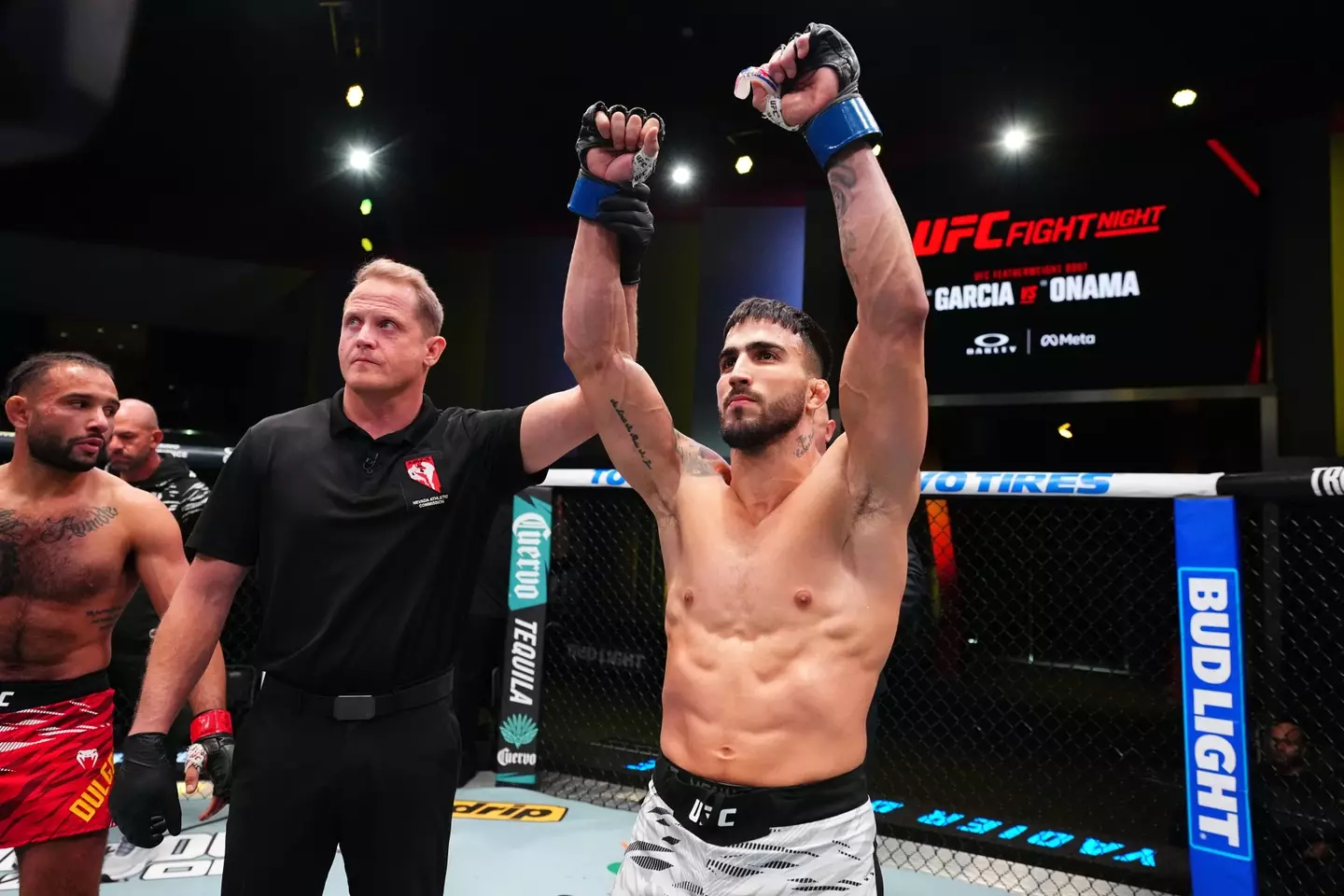 Yadier del Valle won against Isaac Dulgarian. Image: Getty