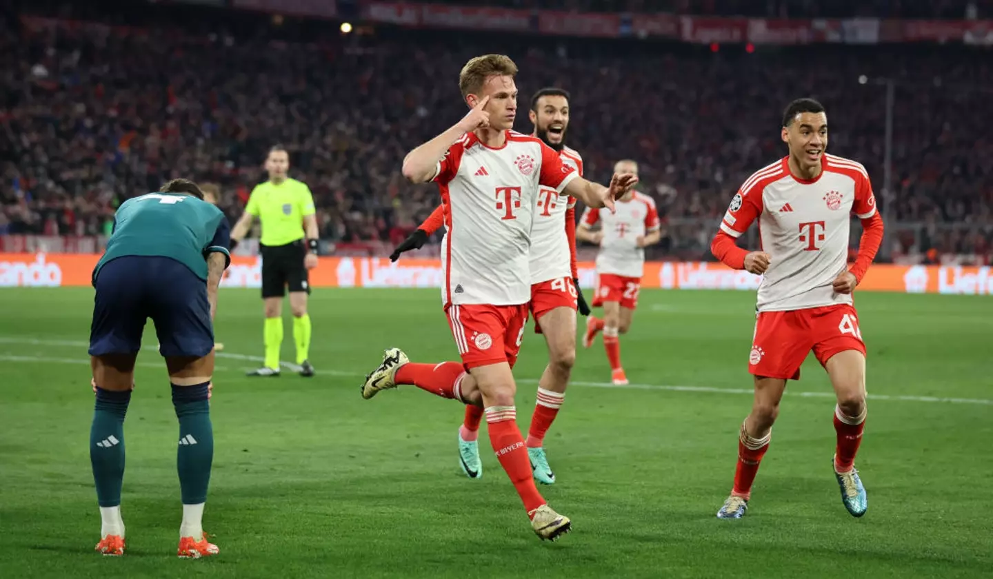 Kimmich helped Bayern Munich beat Arsenal (Image: Getty)