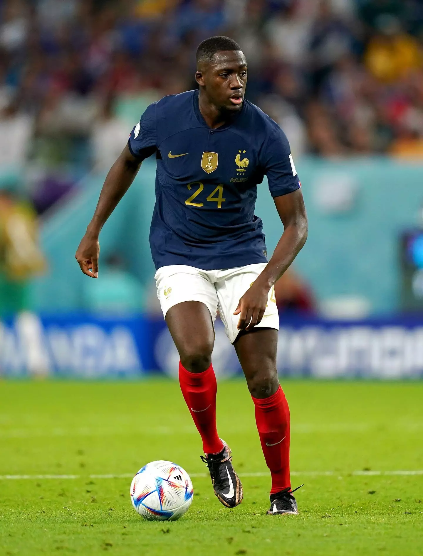 Konate started for France in their opening game of the World Cup (Image: Alamy)