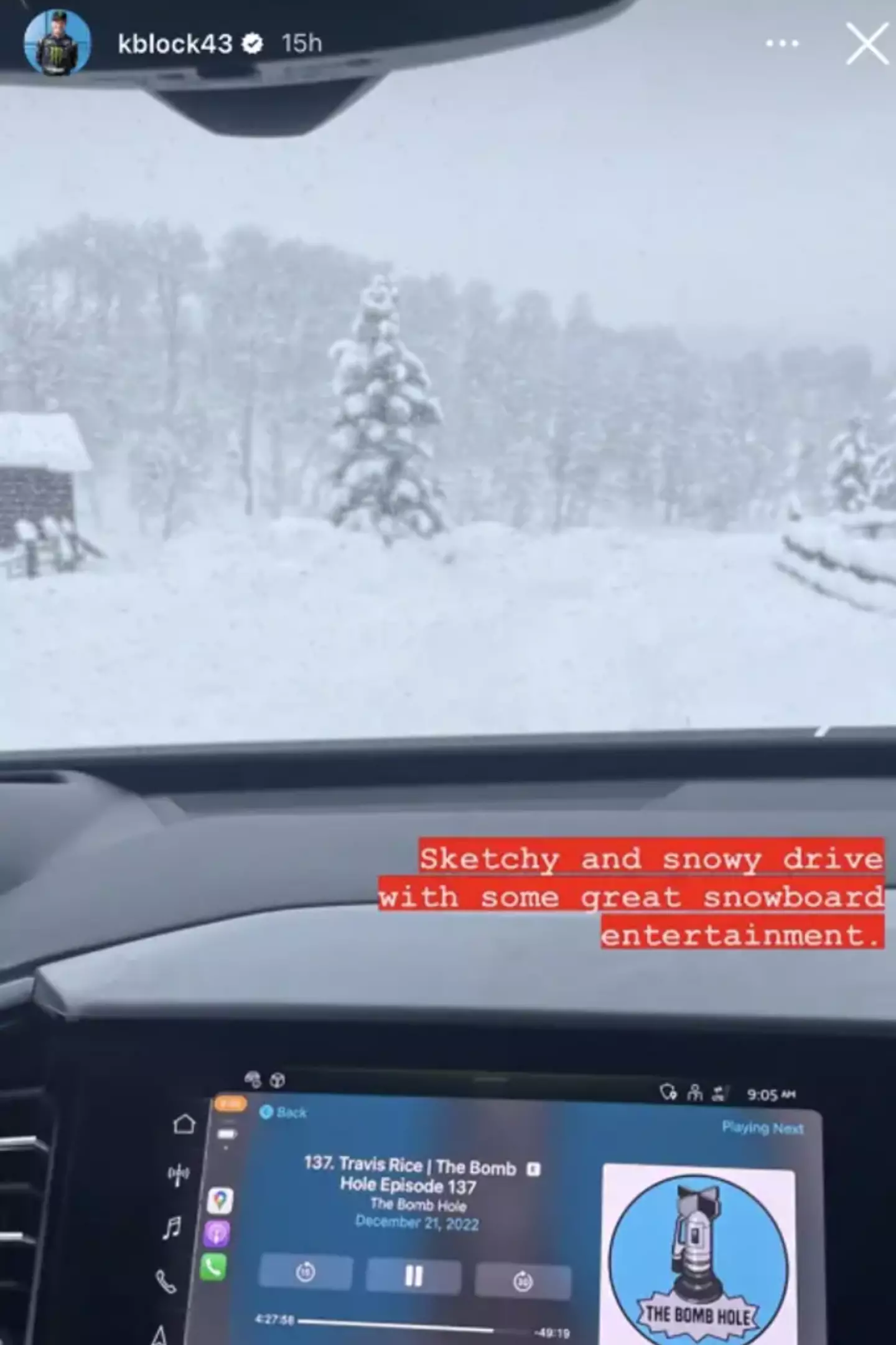 He uploaded this shortly before the accident.