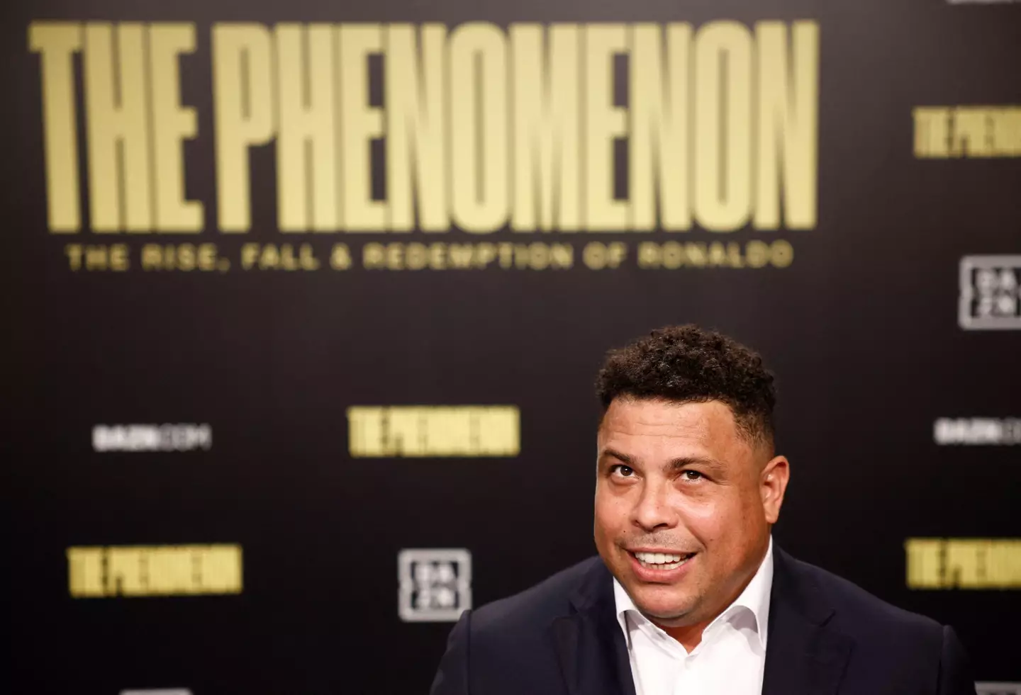 Ronaldo Nazario during a photocall on the eve of the world premier of his documentary 'The Phenomenon' REUTERS/Juan Medina