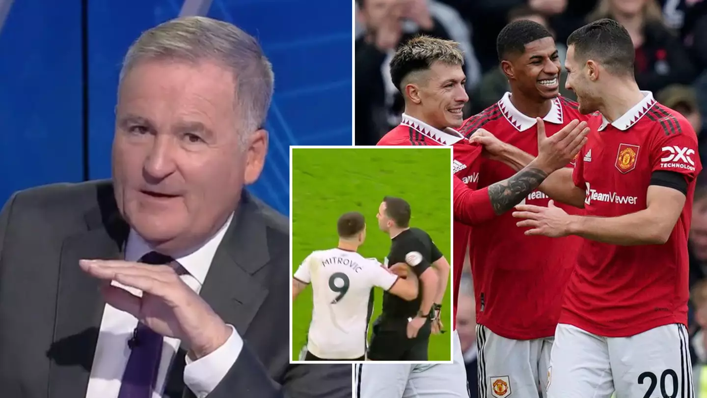 Richard Keys takes another brutal swipe at Man Utd striker Wout Weghorst over Aleksandar Mitrovic red card