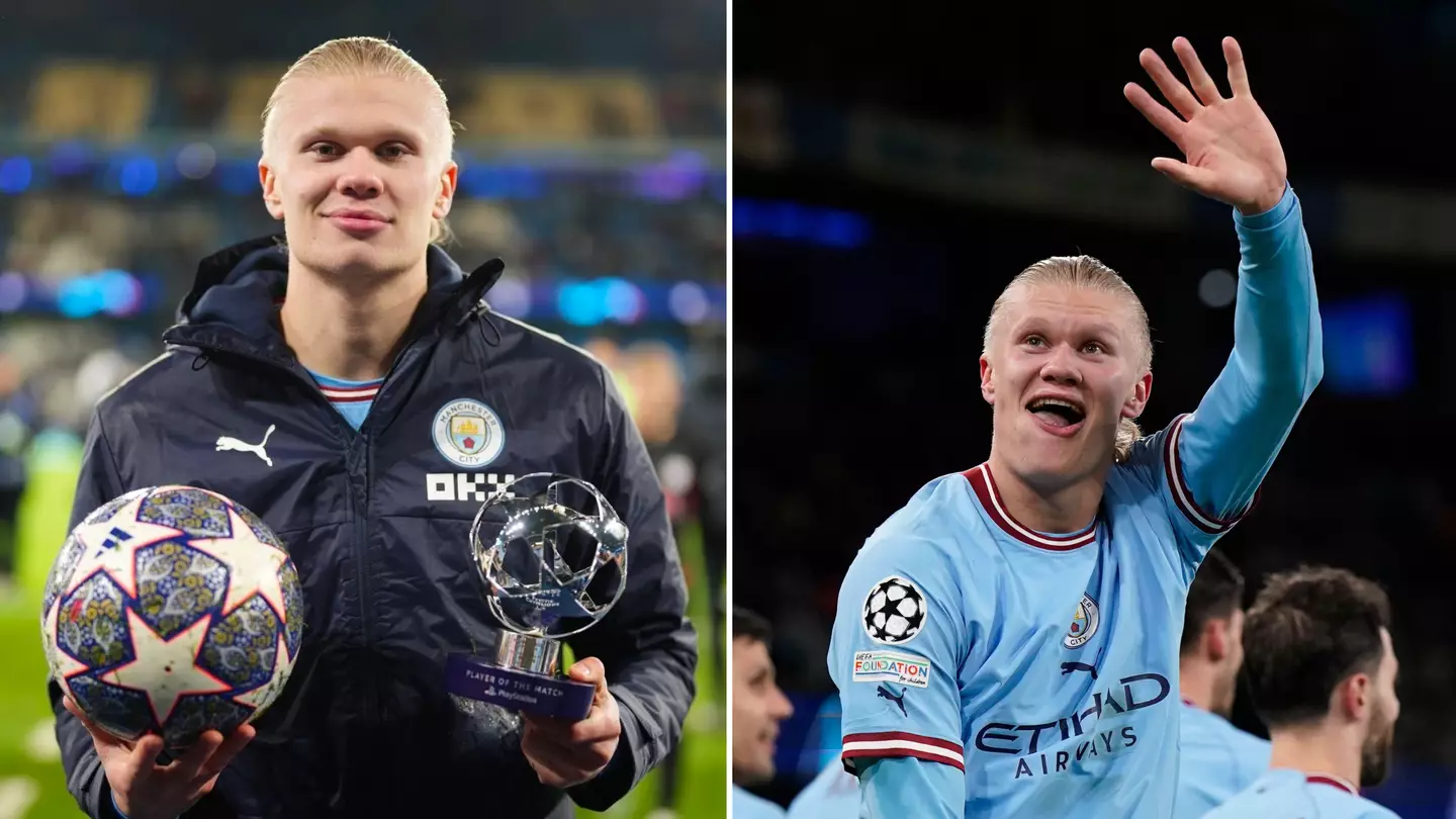 Erling Haaland somehow didn't get a 10/10 rating after scoring five goals against RB Leipzig