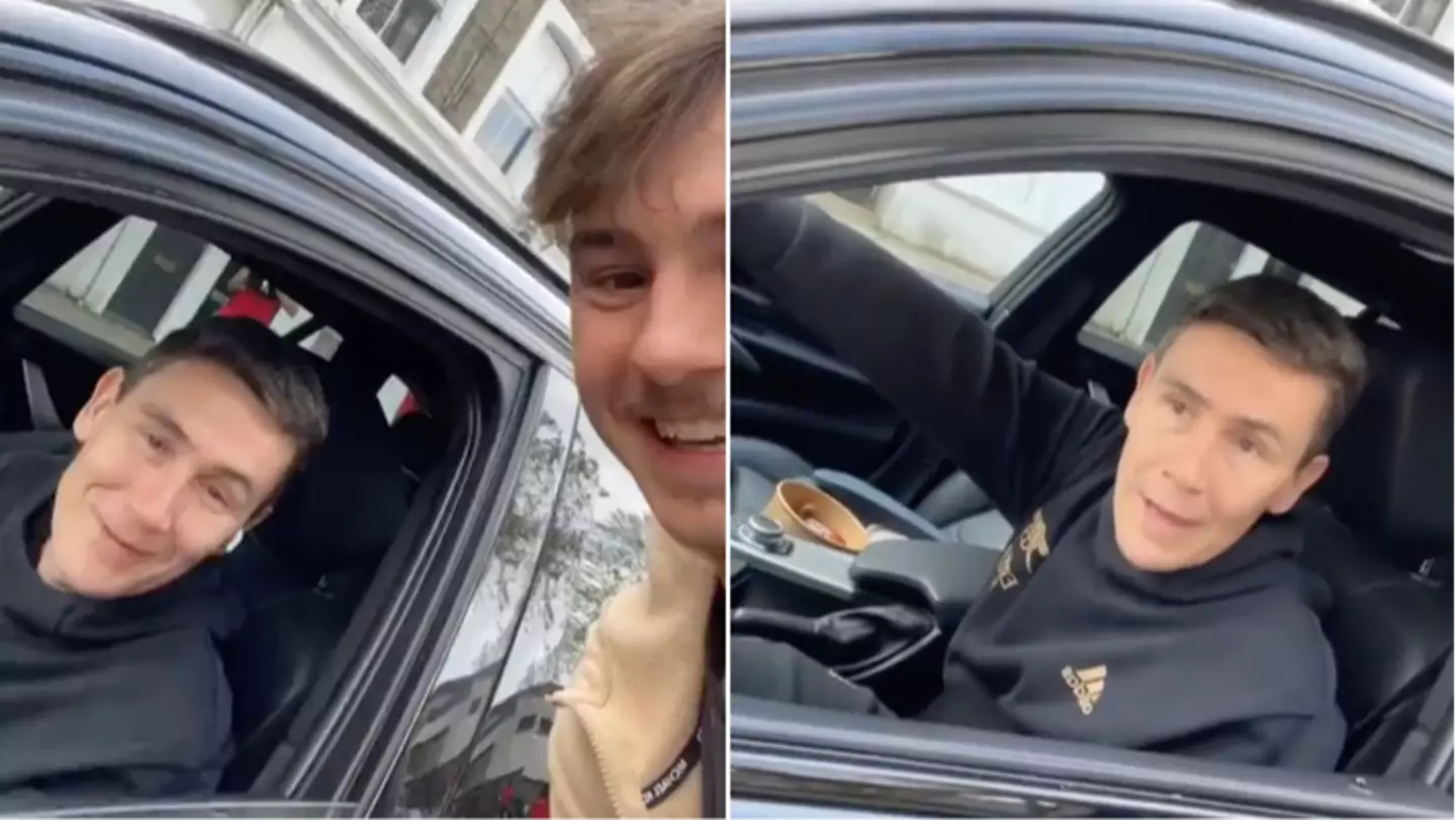 Arsenal doctor gives William Saliba, Gabriel Martinelli, Oleksandr Zinchenko injury update to fan from his car