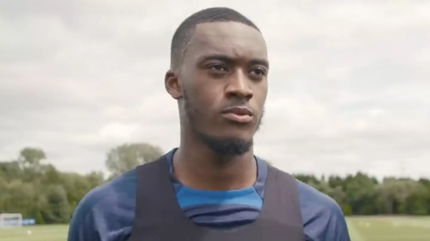 Callum Hudson-Odoi after pre-season Chelsea training. (Chelsea FC)