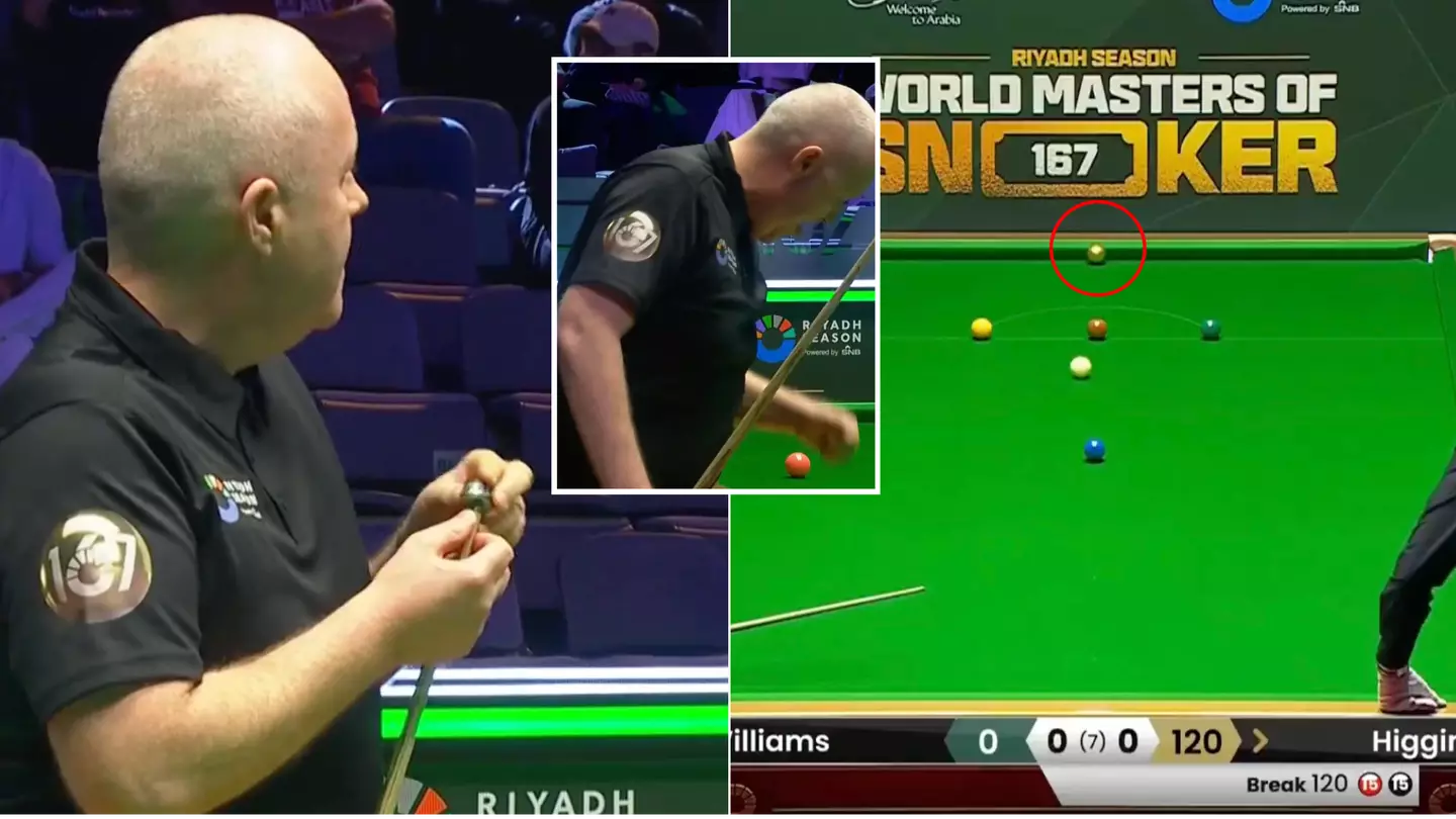Fans blame crowd at Riyadh Season World Masters for John Higgins’ 167 maximum break failure