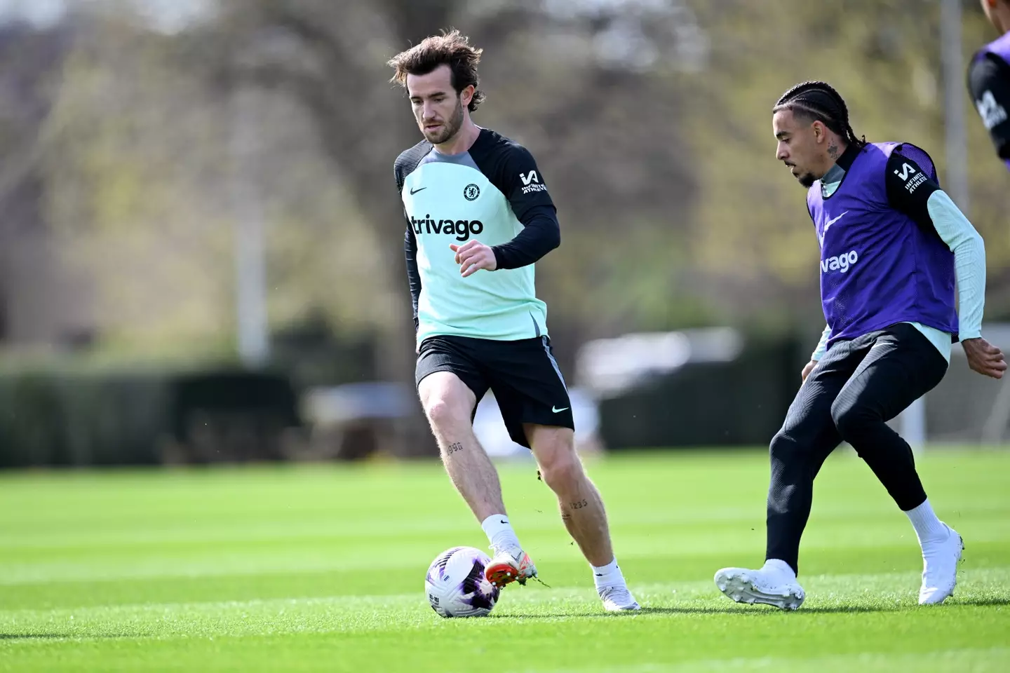 Chelsea left-back Ben Chilwell has emerged as a surprise target for Man United (Getty)