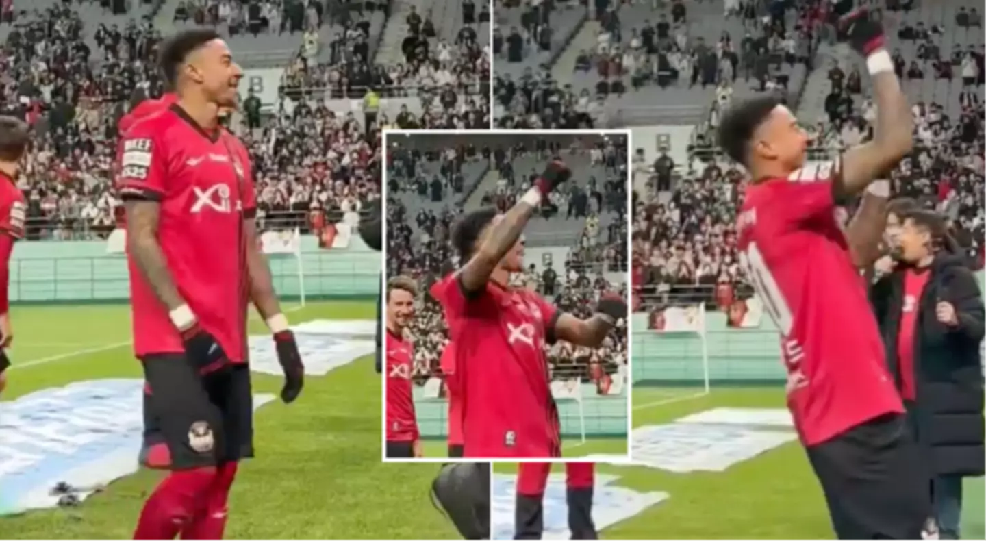 Jesse Lingard takes part in 'Jurgen Klopp-style' FC Seoul tradition after record-breaking week
