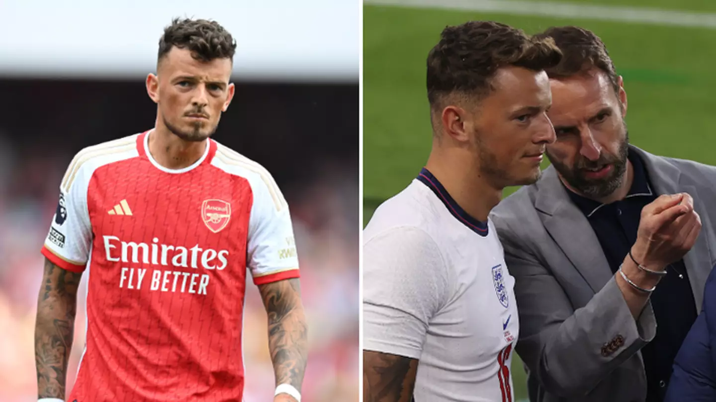 Fans spot what Ben White was doing while England's Euro 2024 squad was being announced