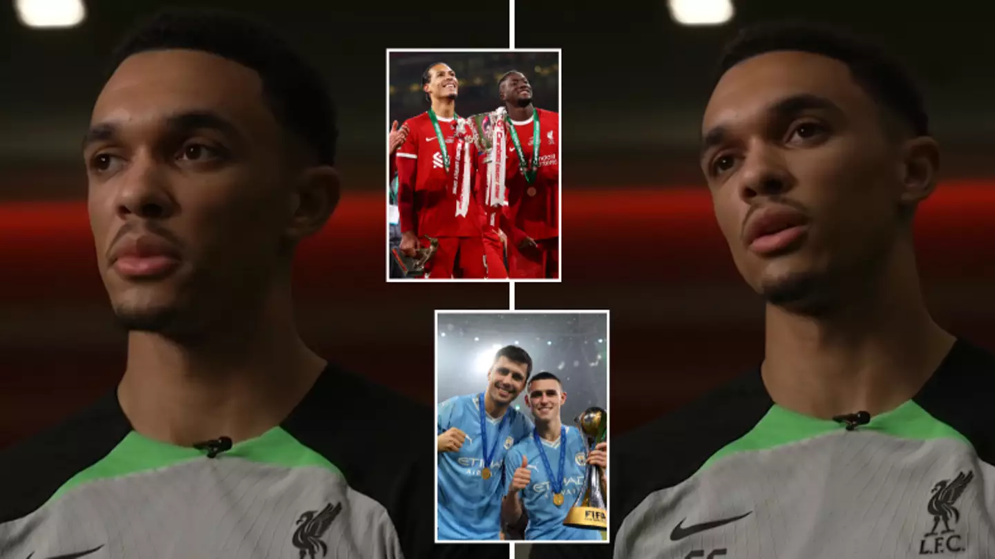 Liverpool and Man City fans clash over Trent Alexander-Arnold's 'success' comment as defender branded 'salty'