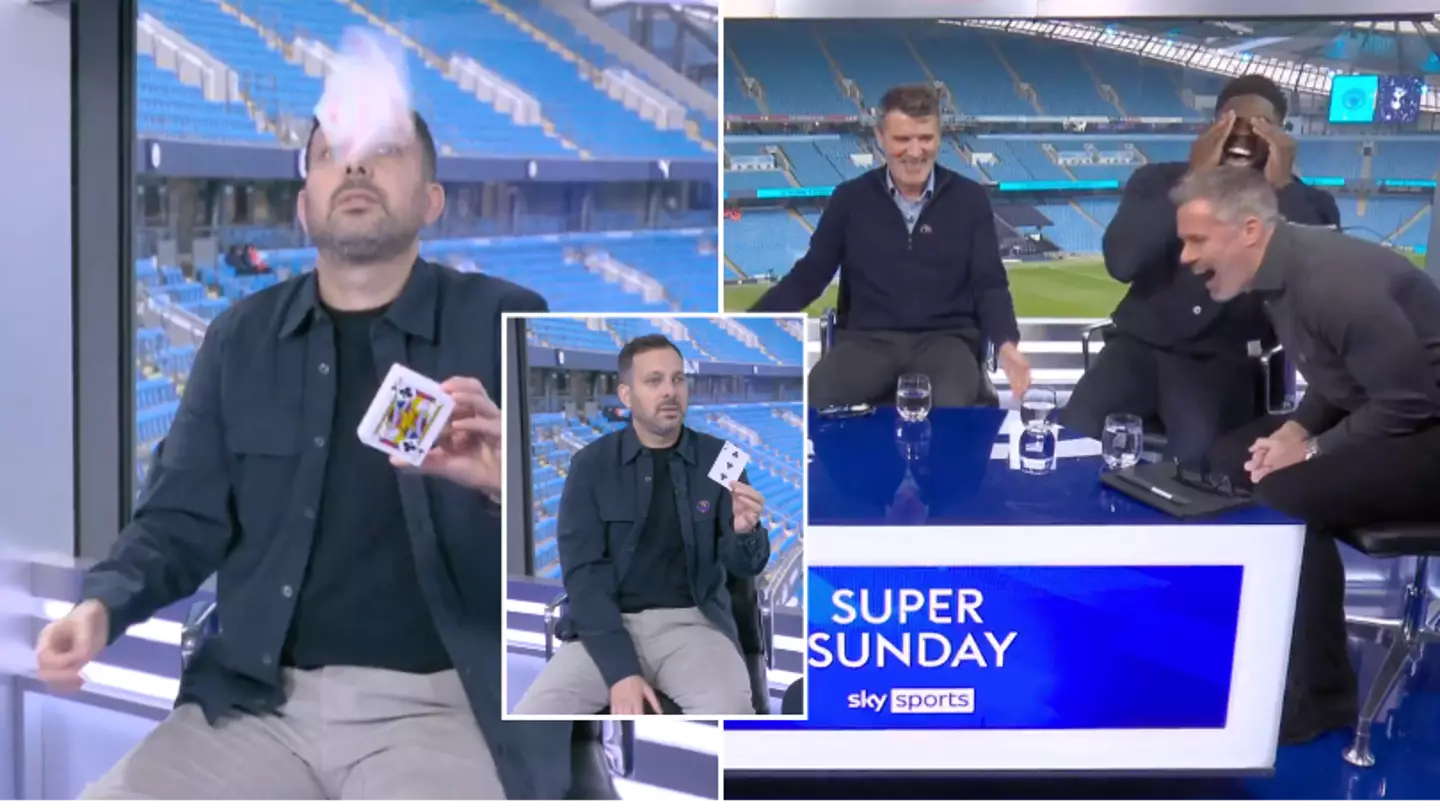 Roy Keane has the most Roy Keane reaction to Dynamo's insane magic trick in the Sky Sports studio
