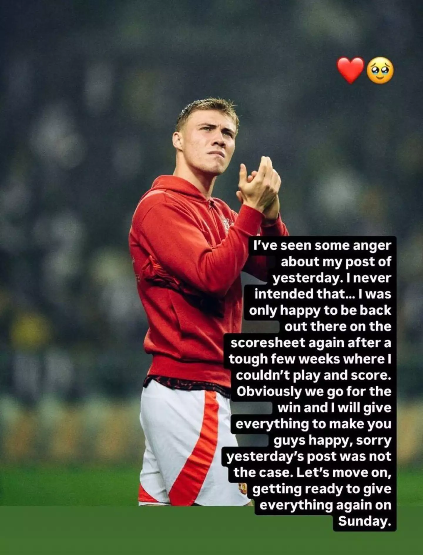 Image: Instagram/@rasmus.hoejlund