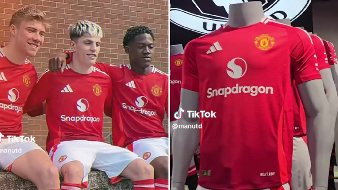 Man Utd fans ask ‘Is that his new shirt number?’ after spotting detail in kit launch