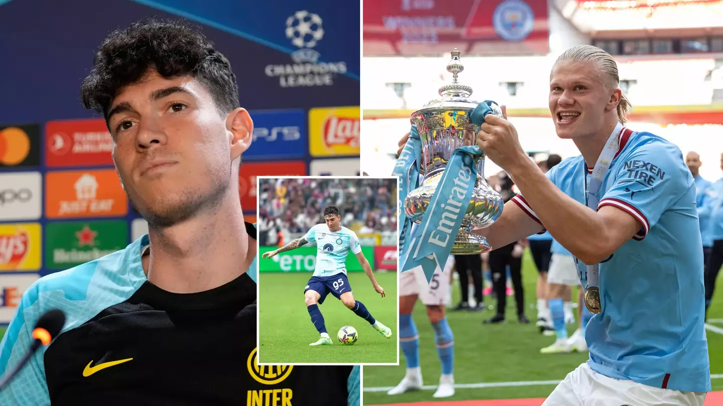 Inter Milan defender Alessandro Bastoni has a plan to stop Erling Haaland in Champions League final