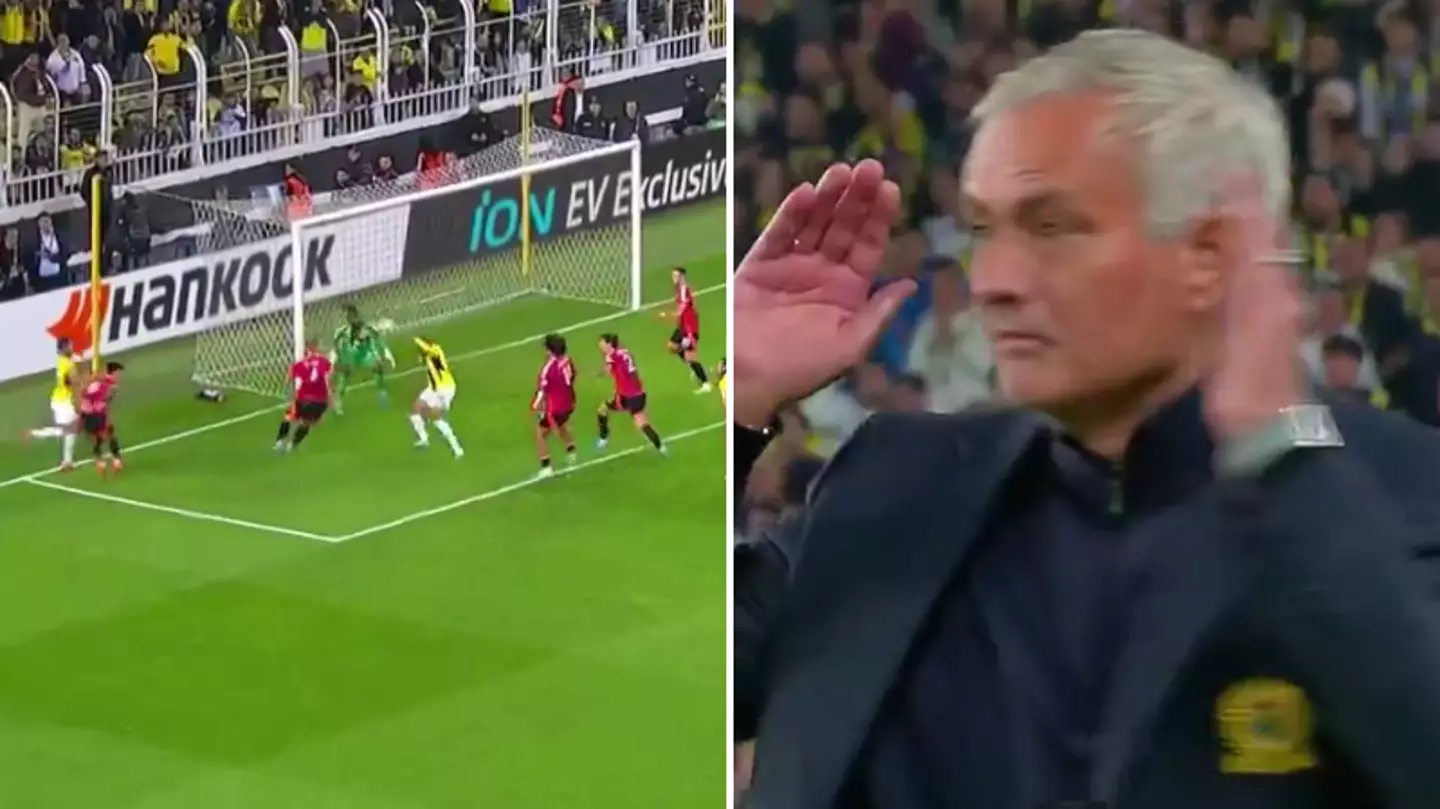 Jose Mourinho’s touchline reaction speaks volumes after Andre Onana pulls off ‘save of the season’ for Man Utd vs Fenerbahce