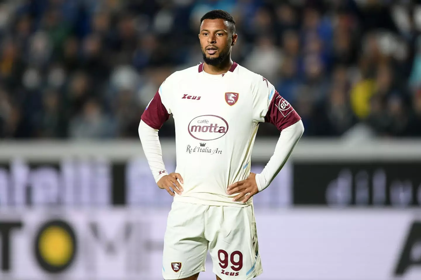 Lys Mousset in action for Italian club Salernitana -