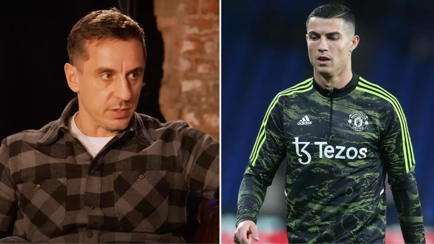 Cristiano Ronaldo slammed by Gary Neville for not ‘speaking’ after Man United’s defeat against Aston Villa