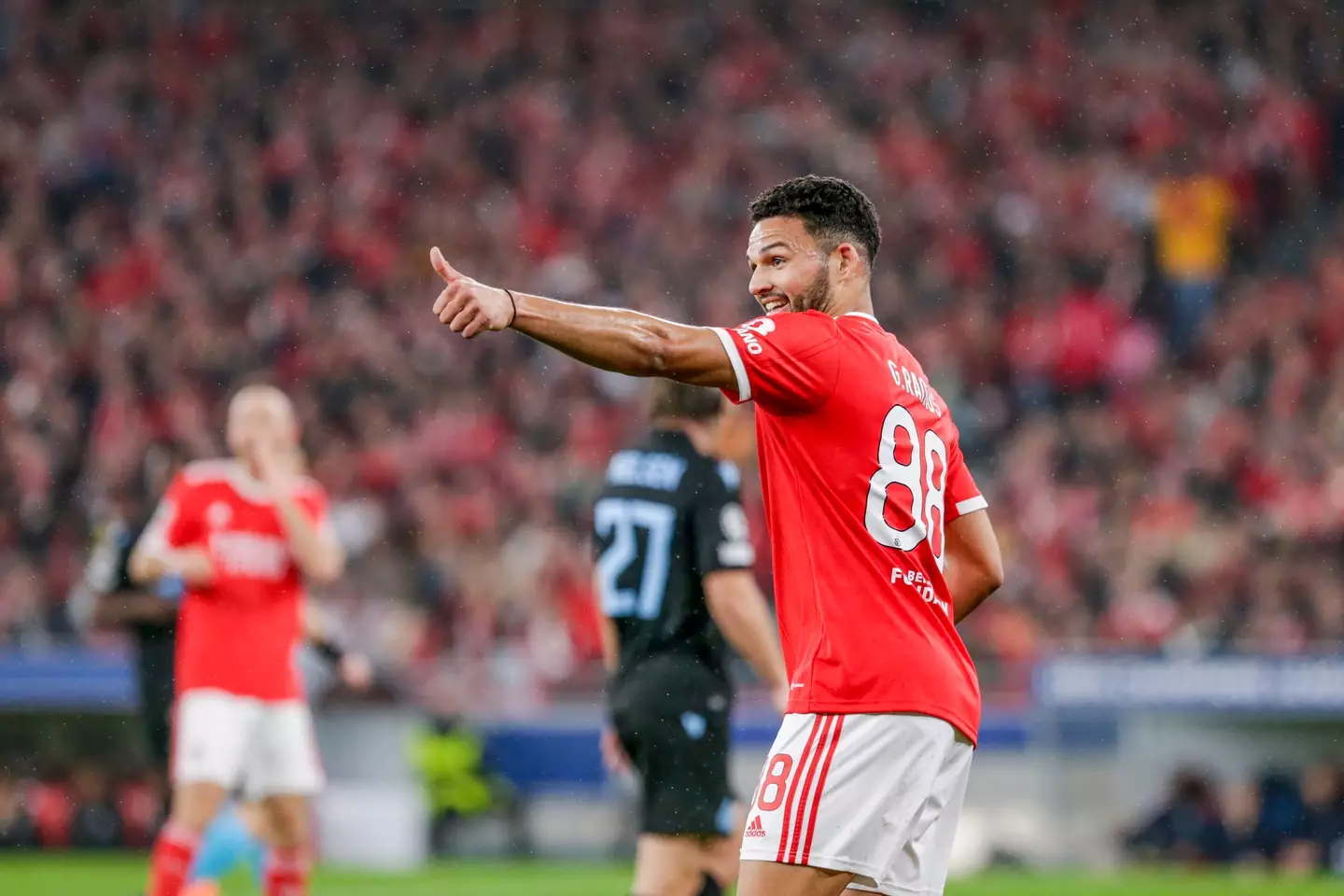 Goncalo Ramos in action for Benfica