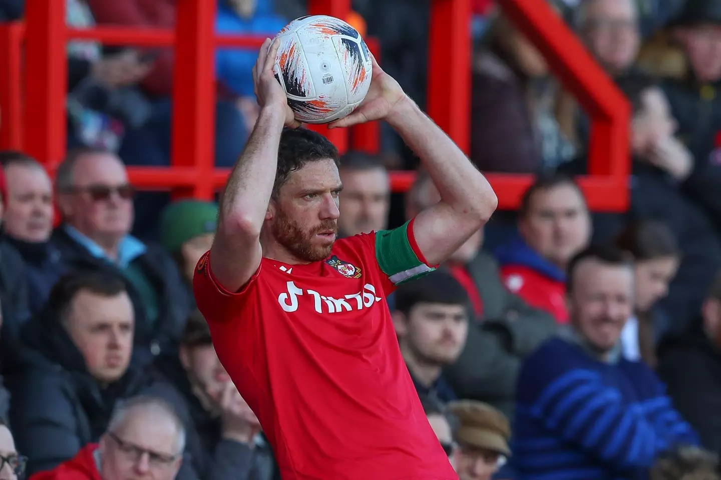 Wrexham's Ben Tozer possesses one of the longest throws in world football (Image: Alamy)