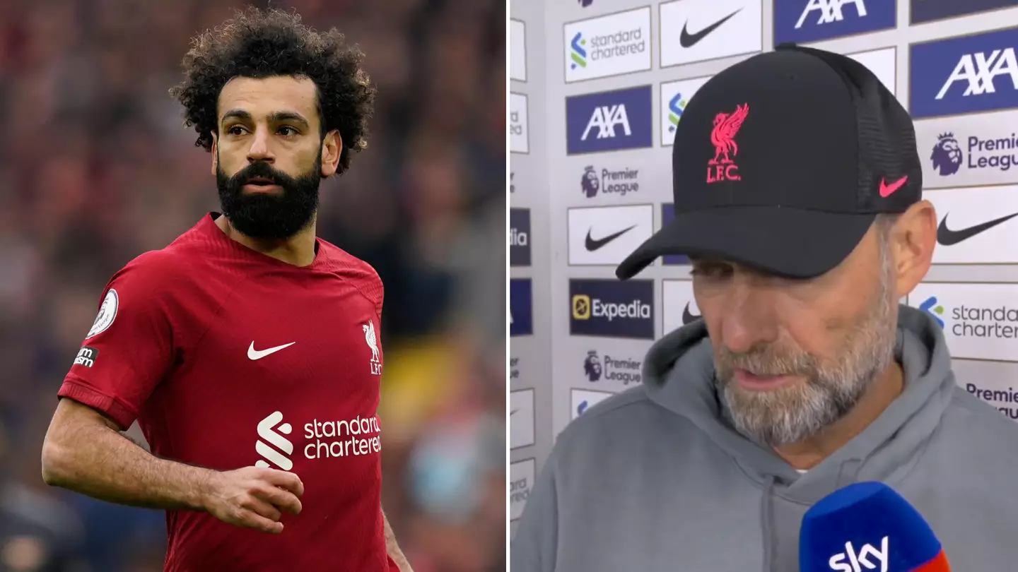 Jurgen Klopp confirms he will hold talks with Mohamed Salah following Liverpool's draw against Arsenal